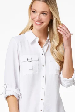 Cato Utility Button Down Tunic><noscript><img width=