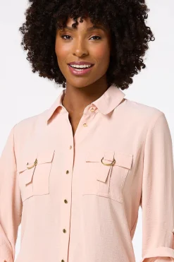 Cato Utility Button Down Tunic><noscript><img width=