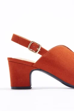 Cato V- Vamp Slingback Heels> Heels