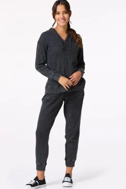 Cato Waffled Vintage Hoodie><noscript><img width=