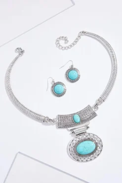 Cato Western Pendant Necklace Set> Sets|Necklaces