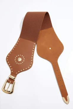 Cato Western Stud Oversized Buckle Belt> Belts