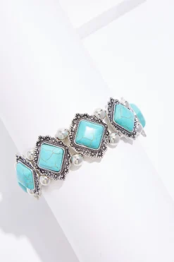 Cato Western Tile Stretch Bracelet> Bracelets
