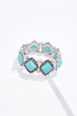 Cato Western Tile Stretch Bracelet> Bracelets