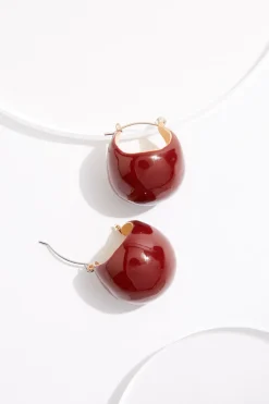 Cato Wide Bubble Hoop Earrings> Earrings