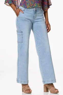 Cato Wide Leg Cargo Jeans> Jeans
