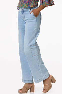 Cato Wide Leg Cargo Jeans><noscript><img width=