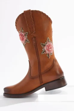 Cato Wide Width Flower Western Boots> Wide Width