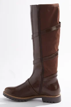 Cato Wide Width Multi Buckle Strap Riding Boots> Wide Width