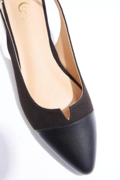 Cato Wide Width Notch Vamp Slingback Flats><noscript><img width=