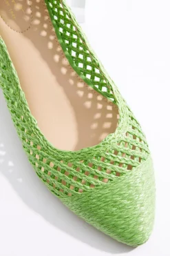 Cato Wide Width Raffia Ballet Flats><noscript><img width=