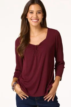 Cato U- Ring Top> Tops