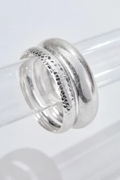 Cato Xl Hammered Bangle Bracelet Set> Bracelets