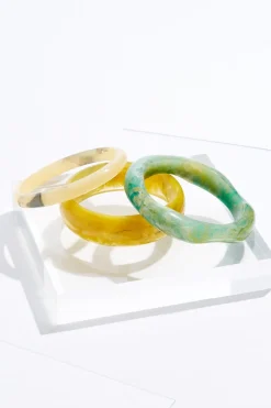 Cato Xl Lucite Bangle Bracelet Set> Bracelets