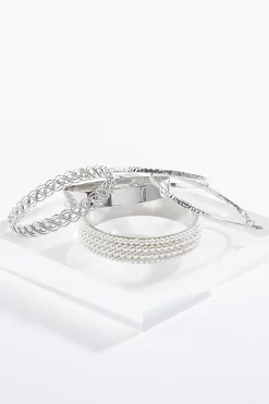 Cato Xl Pearl Bangle Bracelet Set> Social Occasion|Bracelets